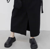 Biran cargo slit skirt