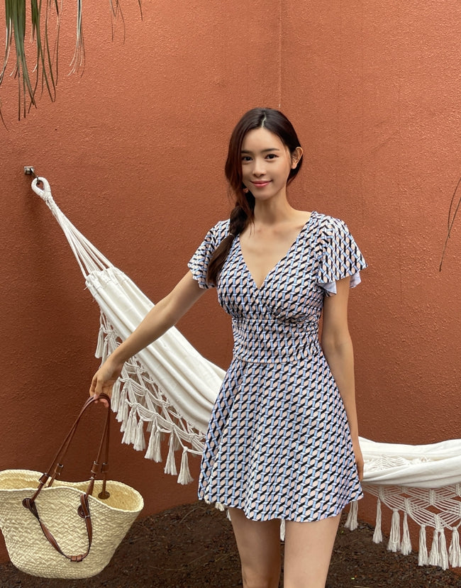 【I AM MARI】Checkless Ruffle Wrap Monokini 0015_bec1b0eb-64ce-46fb-8e64-