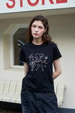 Dear Bloom Crop Short Sleeve Tee