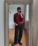 KEF Semi-Wide Black Jeans