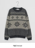 [unisex] Gamb Nordic Round Knit