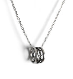 Kud Cross Ring Necklace