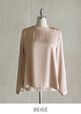 Jay Round Satin Blouse