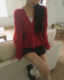 Poco cable knit cardigan