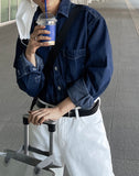 Summer spring denim shirt
