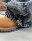 Rotor Stitch Balloon Denim Pants