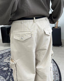 Hetin Utility Pocket Cargo Pants
