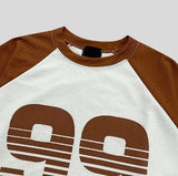 99 Raglan Oversized Knit Short Sleeve