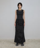 Layered Lace Frill Sleeveless