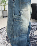 Evan Carpenter Washing Banded Denim Pants