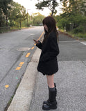 Withy Cable Loose Fit Long Sleeve Knit