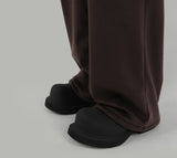 Velour corduroy trousers