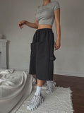 Dido Keyring Reverse Carpenter Bermuda Pants