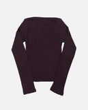 Soft boatneck sleeve