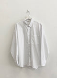 DISCERNENTs 4season Oversized Cotton Shirt - Bio-Washing