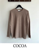 Cream Beige & Lavender Olive Washable Knit