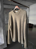 Angora Mohair Knit Long Sleeve