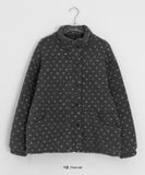 Henga Quilting Dot Fleece Jumper