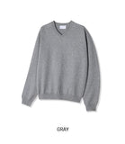 Ruin Shoulder Line V-Neck Knit
