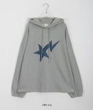 [BAONHAUS] Sentil Star Embroidered Hoodie