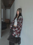 Wake Check Hooded Shirt