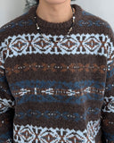 Russo Fair Isle Wool Knit