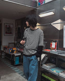Odd Stripe Layered T-Shirt
