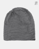 Kaiko pleats pleated turtleneck long beanie