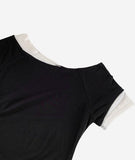 Layered Contrast Tee