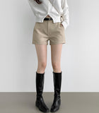 Luxurious Inner Clip Slacks Shorts