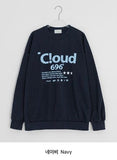 [unisex] Scom Lettering Over Sweatshirt