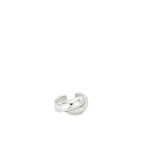 Plump Twist Silver Ear Cuff