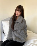 Oren Fluffy Fur Duffle Coat