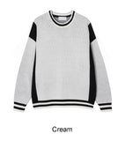 Daylan Color Matching Oversized Knit