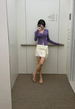 (summer ver.) TWIST BUTTON CARDIGAN