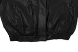 Etin Over Fit Collar Blouson Leather Jacket