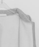 [Unisex] Pemmo Brushed Printing Two-Way Over Hood Zip-Up