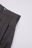 Claire wool pleats skirt