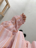 Ditaki Embo Stripe Long Sleeve Shirt