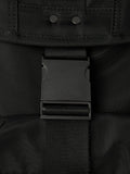 EYELET THREE-POCKET BUCKLE BACKPACK