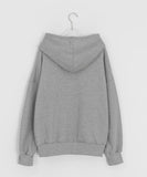Diane Embroidered Patch Hood Zip-Up