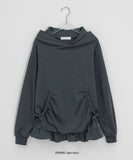 Kahin String Frill Hoodie