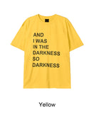 And Lettering Short Sleeve T-shirt