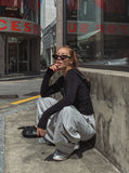 Naad Stitch Big Pocket Cargo Pants