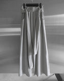 Tie Maxi Wide Sweatpants