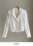 Ariel Tailored Collar Short Jacket