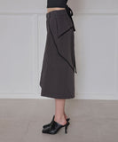 Asymmetrical Bermuda Shorts