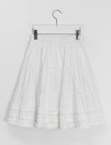 Jedind Frill Banding Midi Skirt