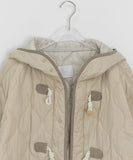 [Unisex] Qgmi Duffle Hood Quilting Padding Jacket