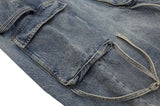 Reform Strap Cargo Denim Pants